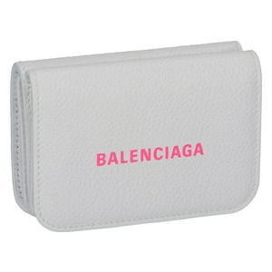 ★BALENCIAGA★ Tri-fold wallet light gray 5938131IZI31460 59 Balenciaga Trifold Wallet Paper - Gem
